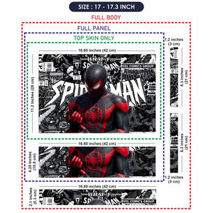 Pop Culture Spider-man Comic Art Laptop Skin - View 9