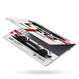 Porsche 911 Carrera Side Profile Laptop Skin - View 3