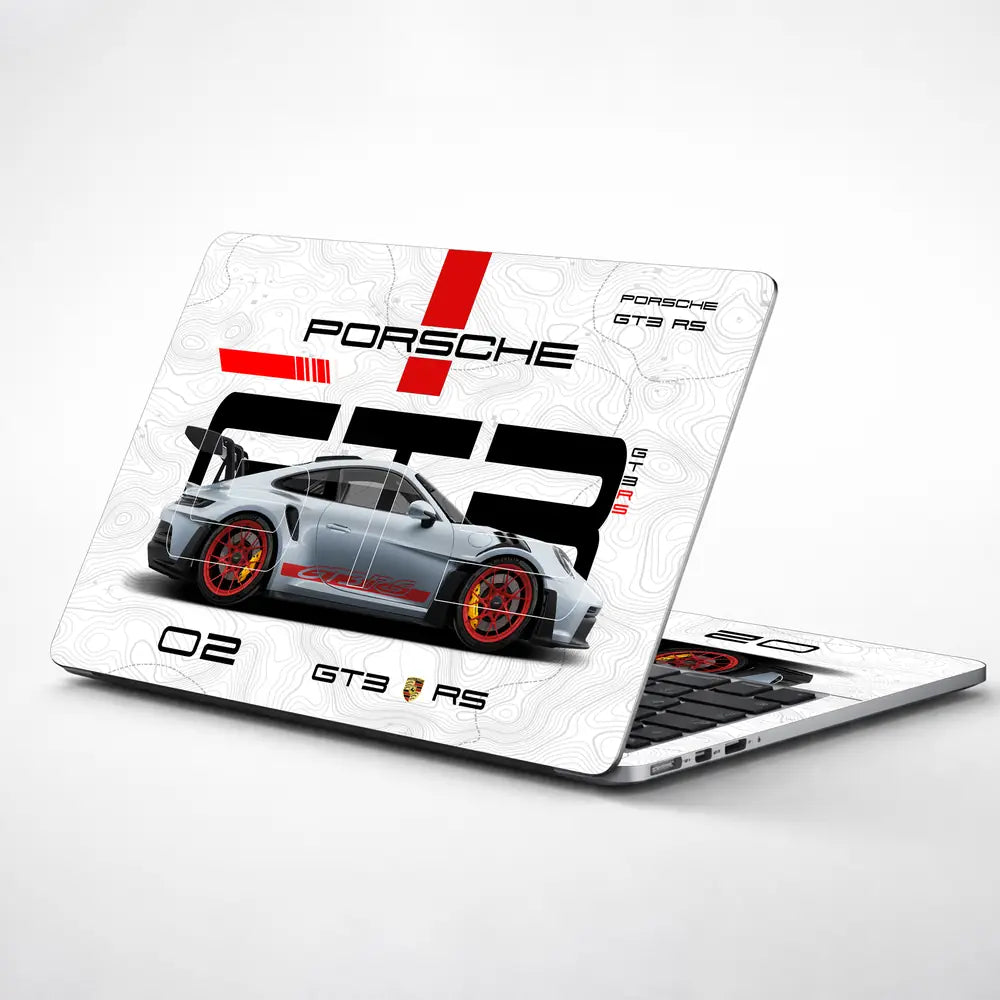 Porsche GT3 RS Velocity Laptop Skin - View 1