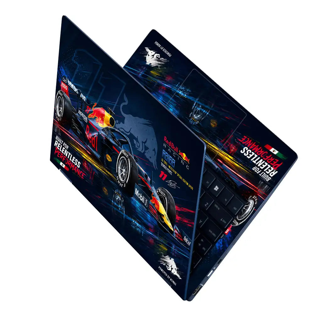 Red Bull Racing RB16B Perez Mexico Laptop Skin - View 2