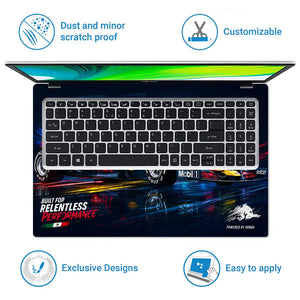 Red Bull Racing RB16B Perez Mexico Laptop Skin - View 5