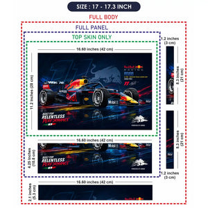 Red Bull Racing RB16B Perez Mexico Laptop Skin - View 9