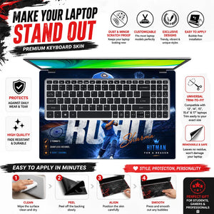 Rohit Sharma Hitman Reason Laptop Skin - View 5