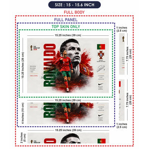 Ronaldo Portugal World Cup 2026 Laptop Skin - View 8
