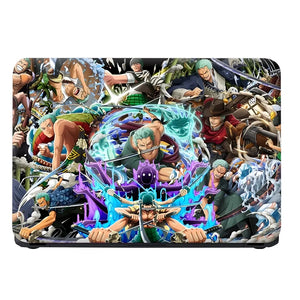 Roronoa Zoro Collage Laptop Skin - View 4