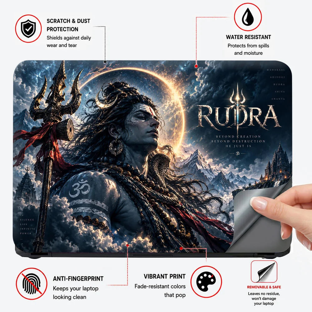 Rudra Beyond Creation Laptop Skin - View 4