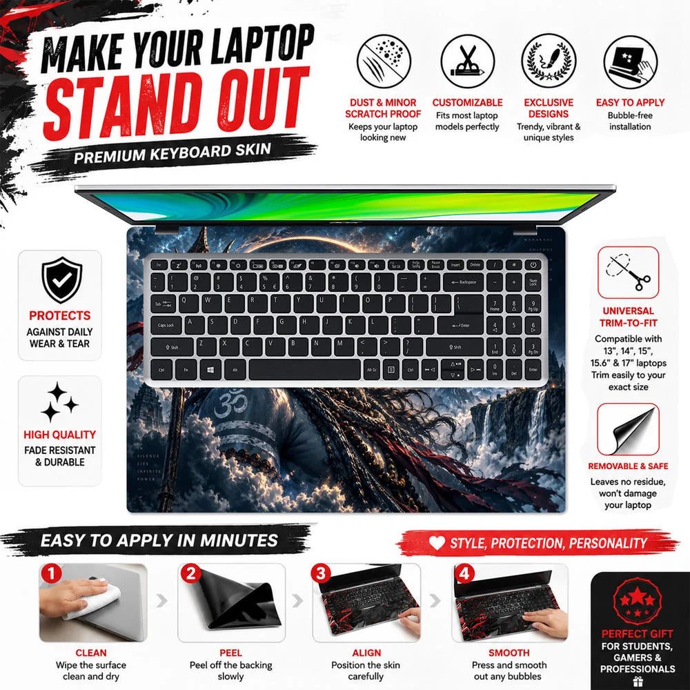 Rudra Beyond Creation Laptop Skin - View 5