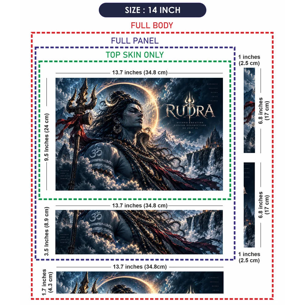 Rudra Beyond Creation Laptop Skin - View 7