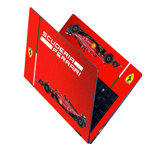 Scuderia Ferrari Core Red Laptop Skin - View 2