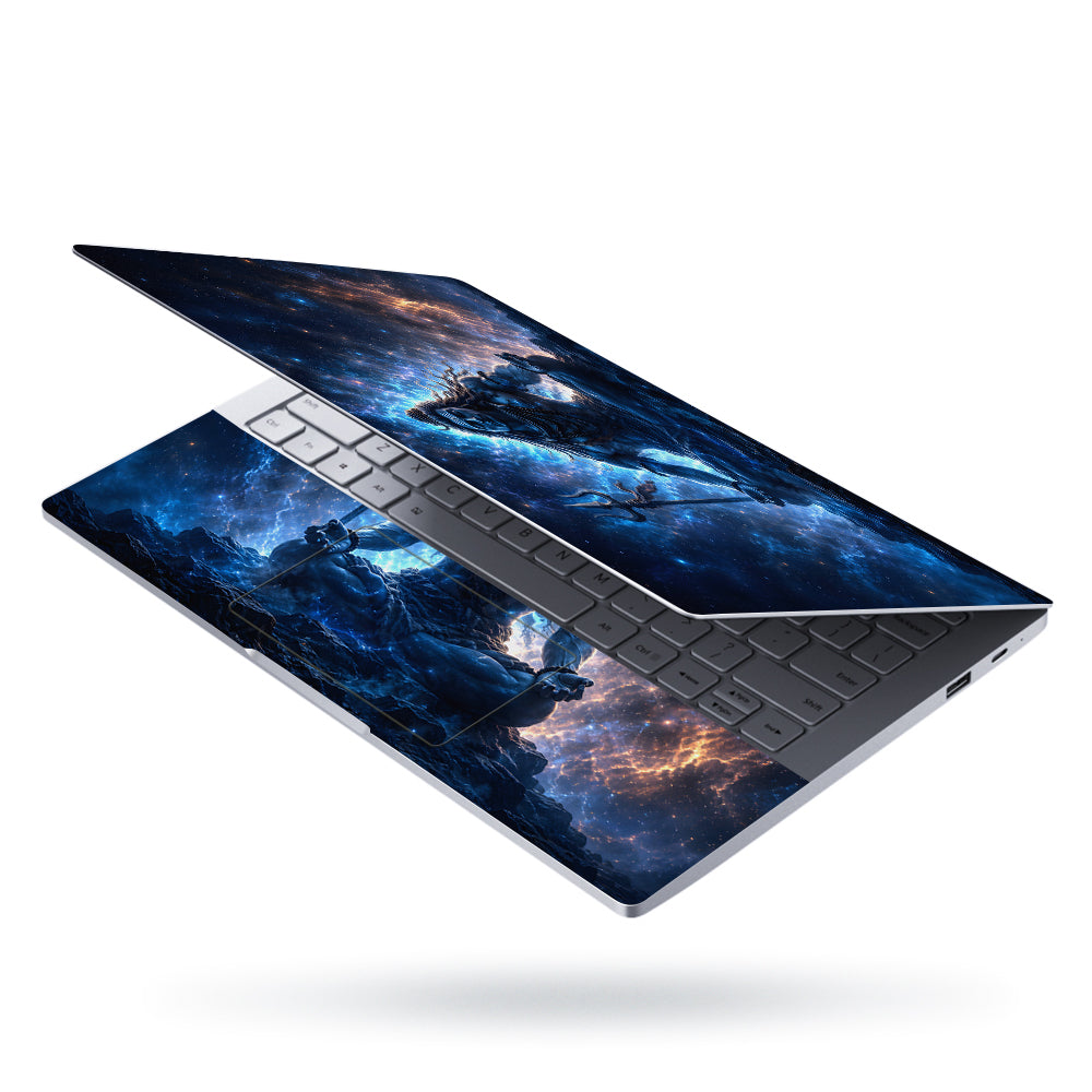 Shiva Cosmic Meditation Laptop Skin - View 3