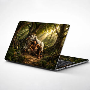 Shiva Nandi Forest Rest Laptop Skin - View 1