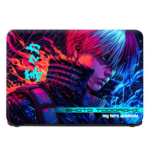 Shoto Todoroki Anime Laptop Skin - View 4