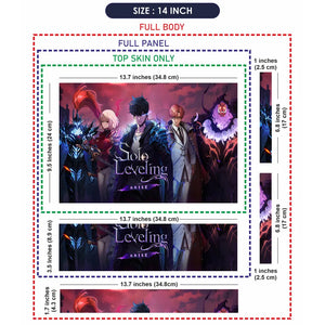 Solo Leveling Arise Character Ensemble Laptop Skin - View 7