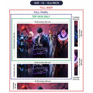 Solo Leveling Arise Character Ensemble Laptop Skin - View 8