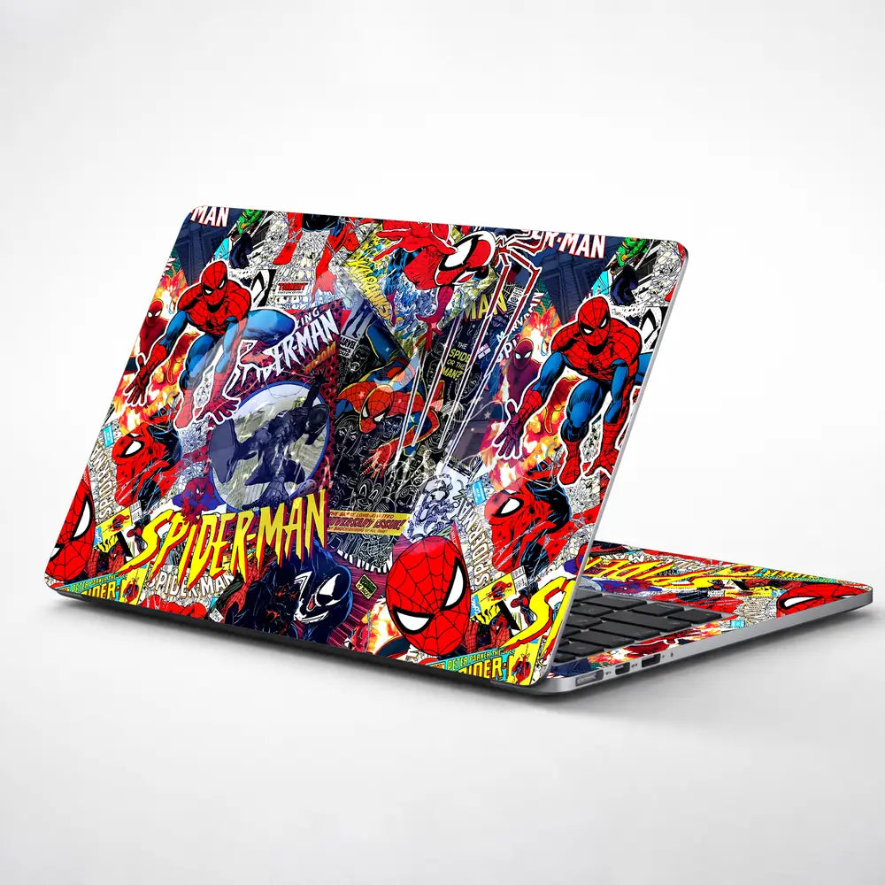 Spider-Man Webbed Adventures Laptop Skin - View 1