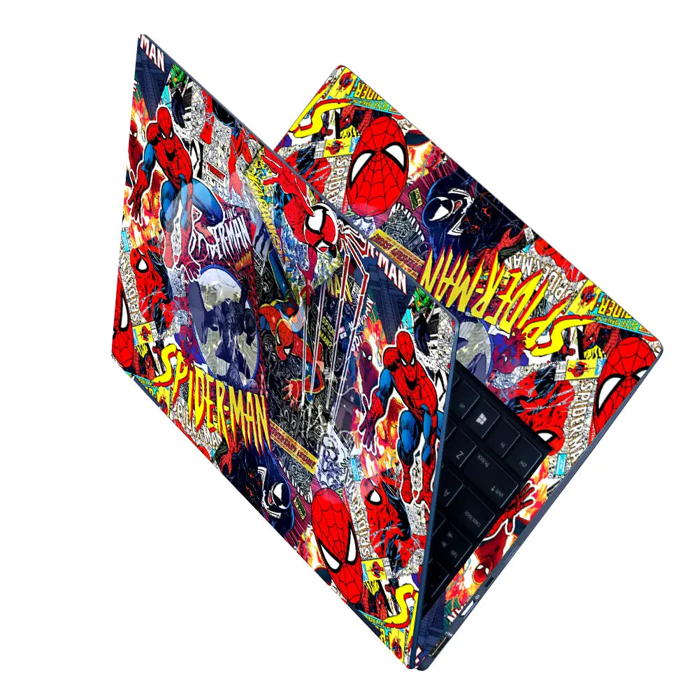 Spider-Man Webbed Adventures Laptop Skin - View 2