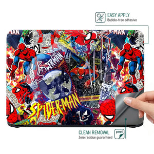 Spider-Man Webbed Adventures Laptop Skin - View 4