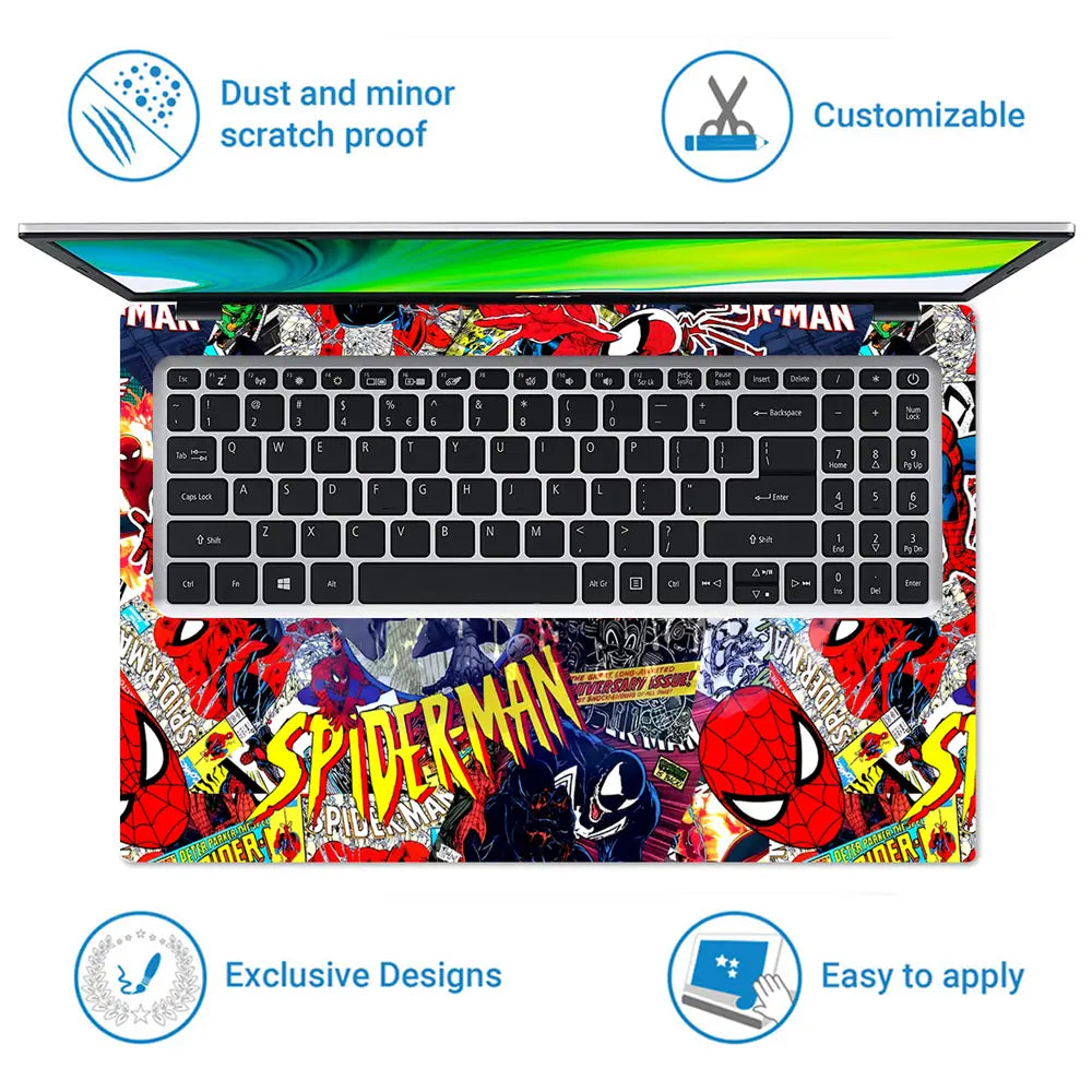 Spider-Man Webbed Adventures Laptop Skin - View 5