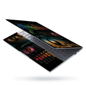 Spiritual Buddha Life Laptop Skin - View 3