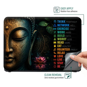 Spiritual Buddha Life Laptop Skin - View 4
