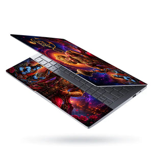Spiritual Hindu Hanuman Jai Shree Ram Laptop Skin - View 3