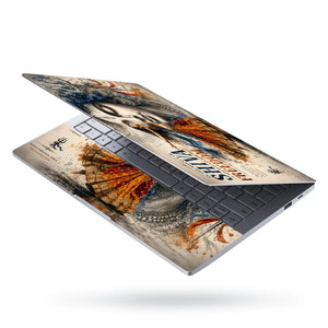 Spiritual Hindu Shiva Freedom Laptop Skin - View 3