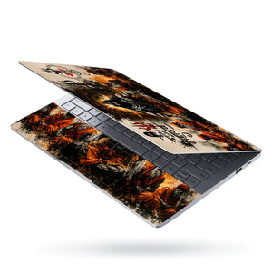 Spiritual Hindu Shiva Mahadev Sadhus Meditation Laptop Skin - View 3