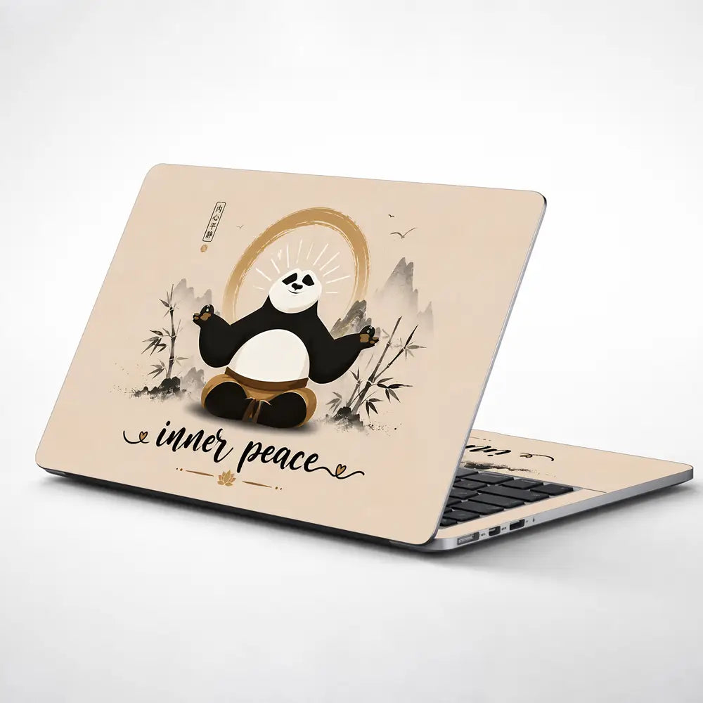 Spiritual Po Inner Peace Zen Laptop Skin - View 1