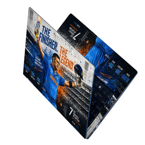 Sports Cricket Dhoni Finisher Legend Laptop Skin - View 2