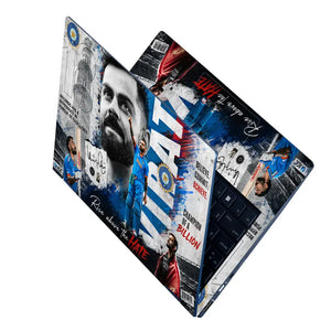 Sports Cricket Kohli Champion Of Billion Laptop Skin - View 2