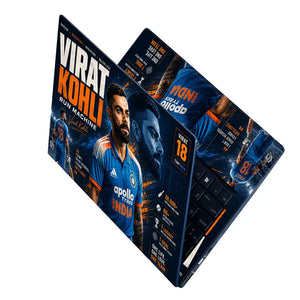 Sports Cricket Kohli Chase Excellence Laptop Skin - View 2
