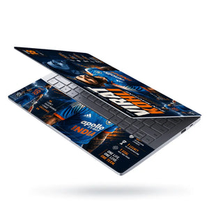 Sports Cricket Kohli Chase Excellence Laptop Skin - View 3