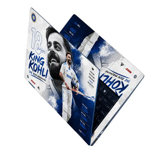 Sports Cricket Kohli King Kohli Laptop Skin - View 2