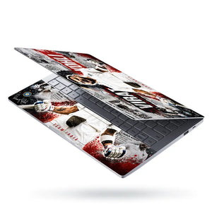Sports Cricket Kohli Test Roar Laptop Skin - View 3