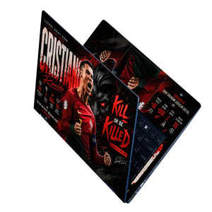 Sports Football Ronaldo Kill Or Be Killed Laptop Skin - View 2
