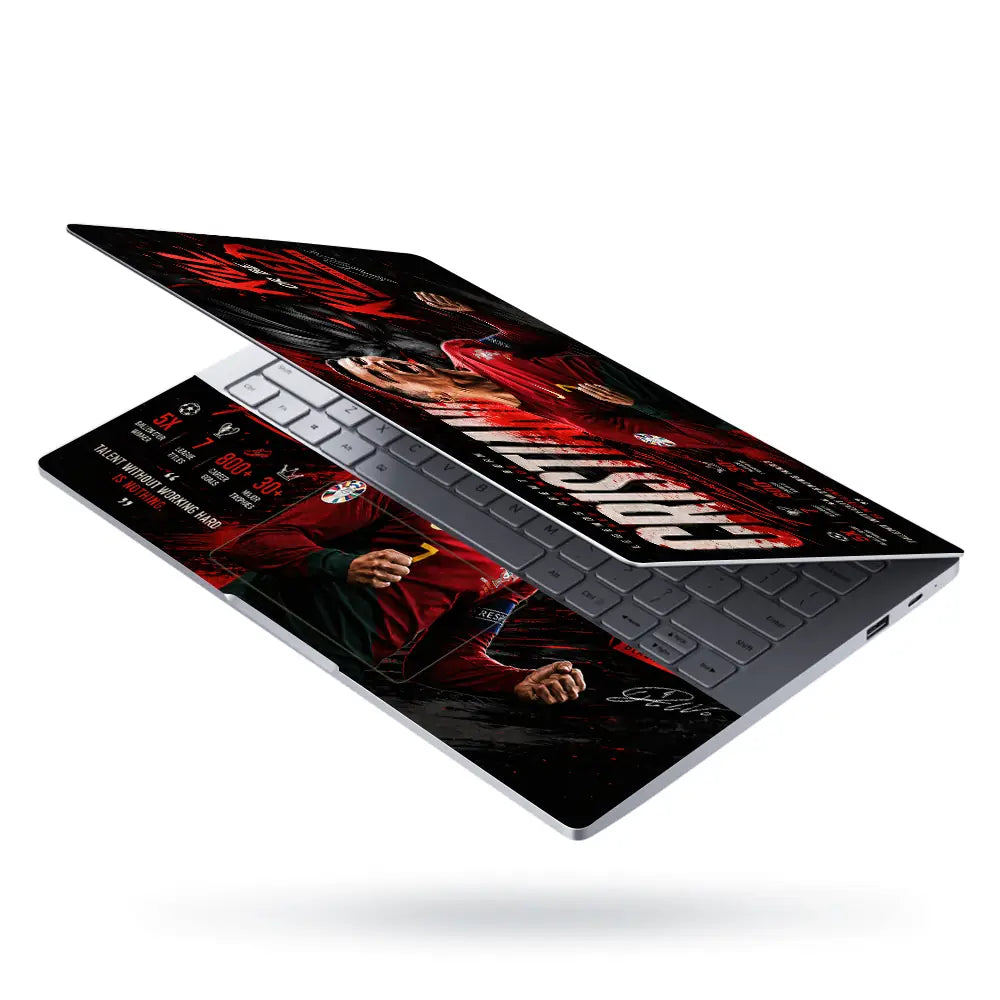 Sports Football Ronaldo Kill Or Be Killed Laptop Skin - View 3