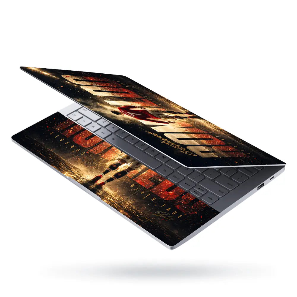 Sports Ronaldo Legends Never Fade Laptop Skin - View 3