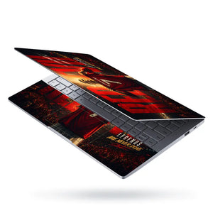 Sports Ronaldo Red Devil Jersey 7 Laptop Skin - View 3