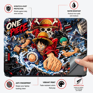 Straw Hat Crew Dreams Beyond the Grand Line Laptop Skin - View 4