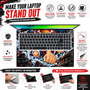 Straw Hat Crew Dreams Beyond the Grand Line Laptop Skin - View 5