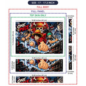Straw Hat Crew Dreams Beyond the Grand Line Laptop Skin - View 9
