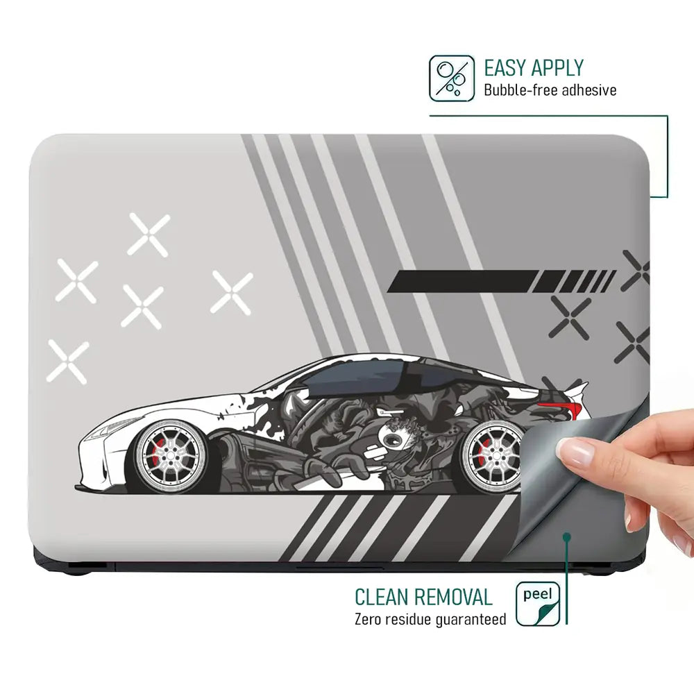 Street Racer Laptop Skin - View 4