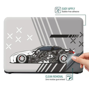 Street Racer Laptop Skin - View 4