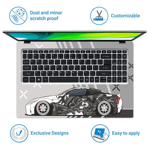 Street Racer Laptop Skin - View 5