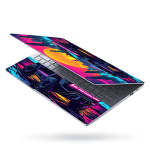 Sunset Skyline Cruise Laptop Skin - View 3