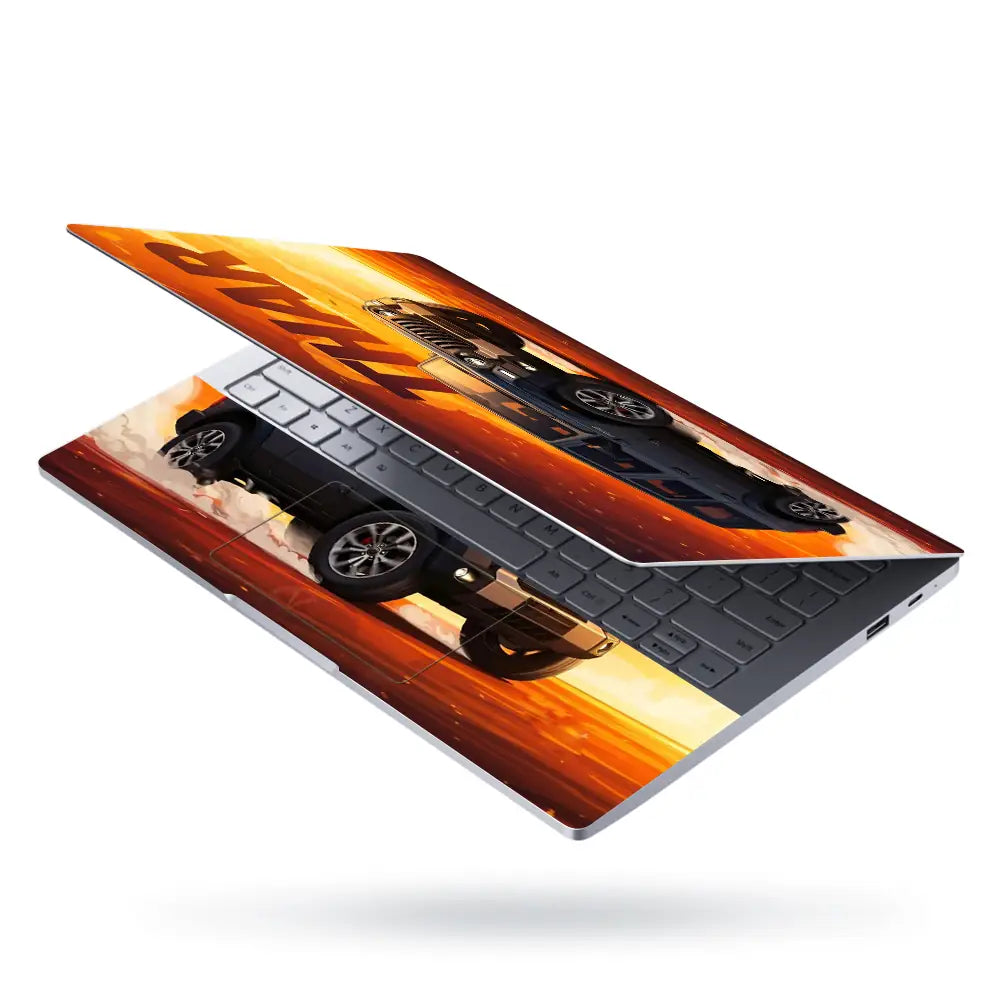 Thar Jeep Off-Road Laptop Skin - View 3