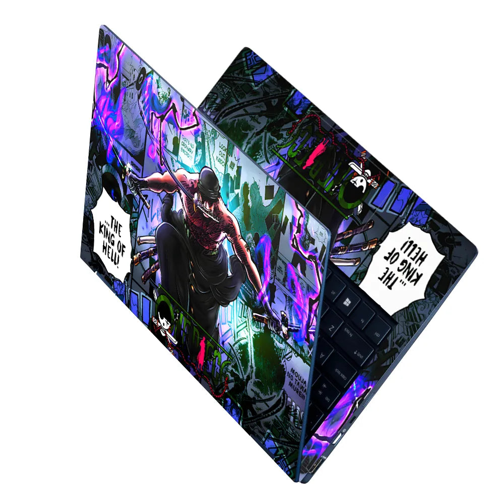 The King of Hell Laptop Skin - View 2