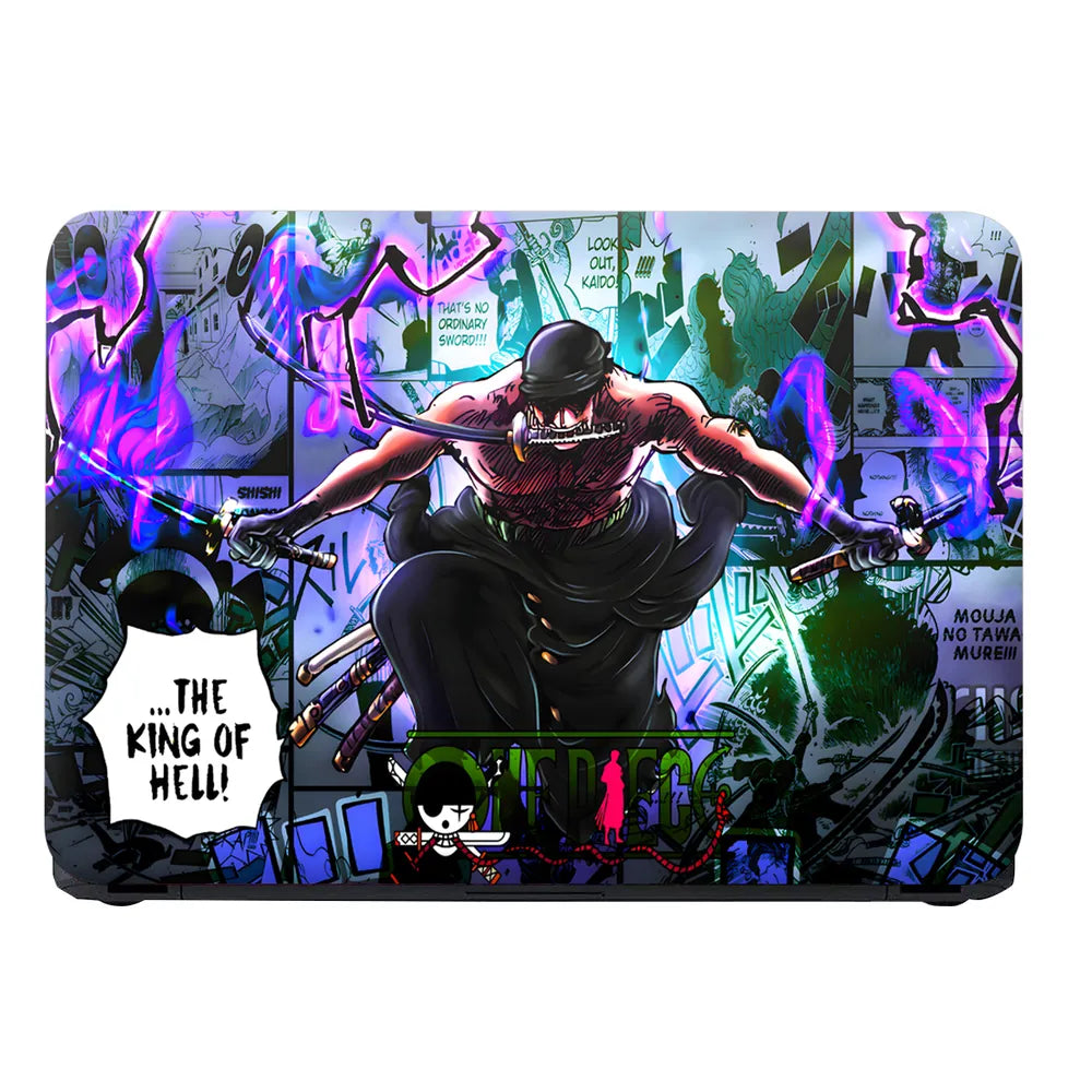 The King of Hell Laptop Skin - View 4