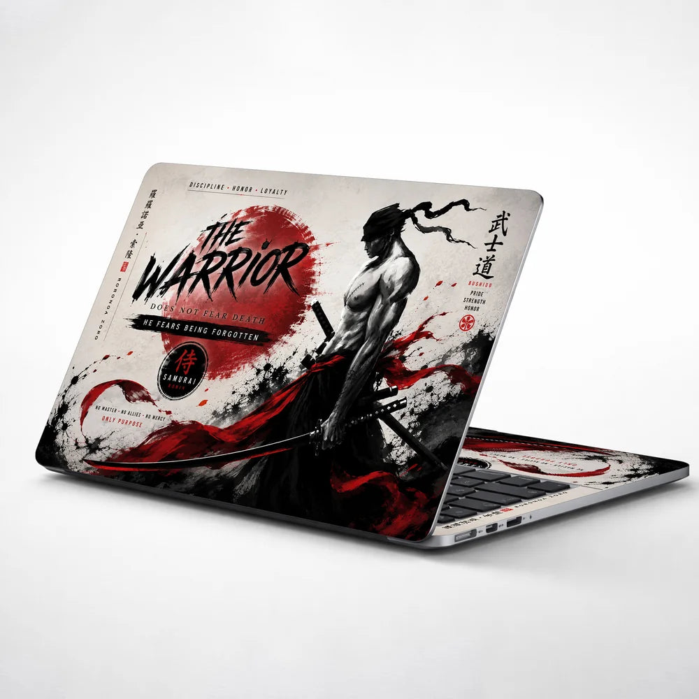 The Warrior Bushido Ronin Laptop Skin - View 1