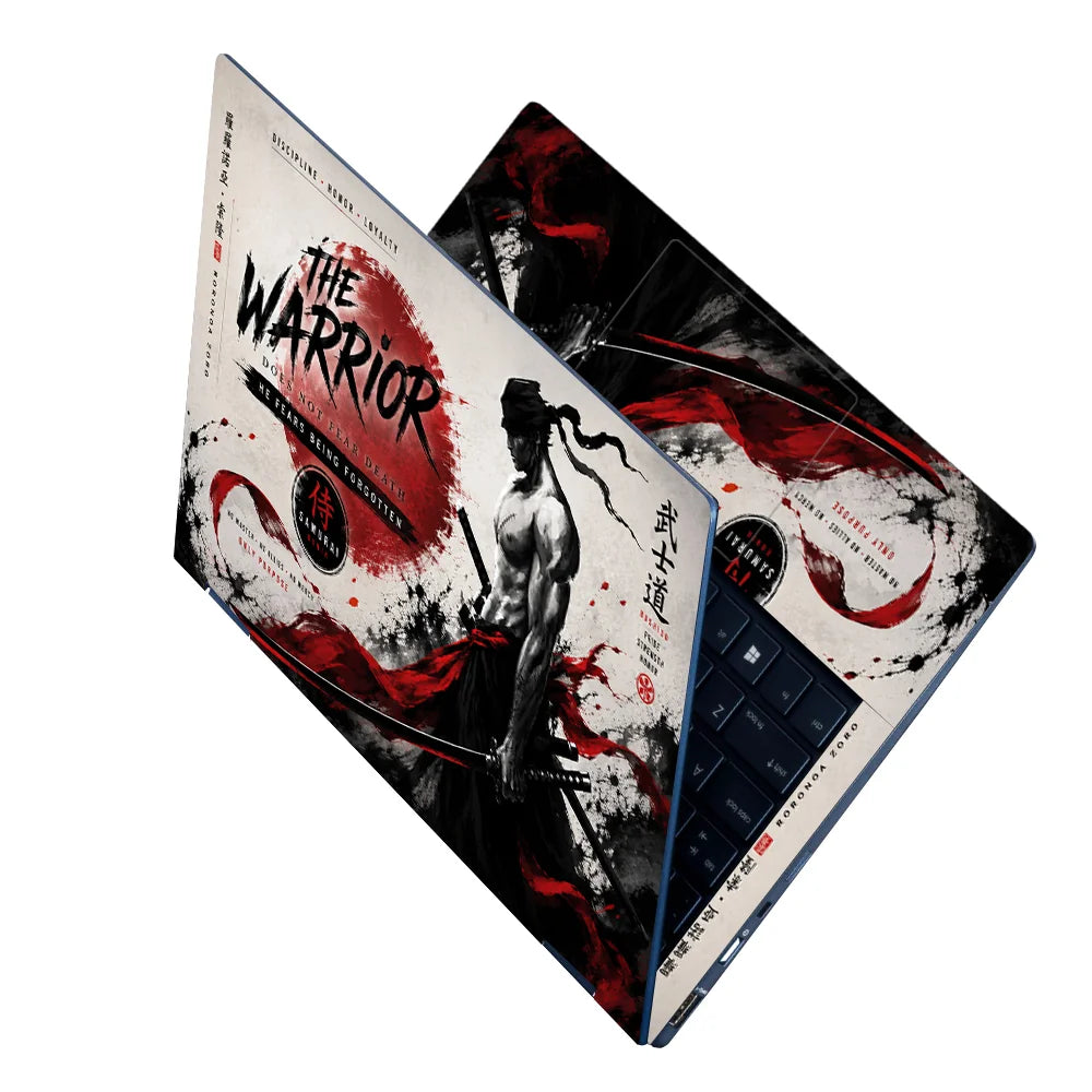 The Warrior Bushido Ronin Laptop Skin - View 2